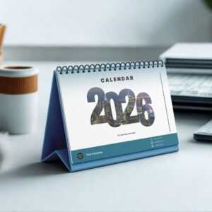 Desk calendar    Minimum Quantity 50-100 pcs